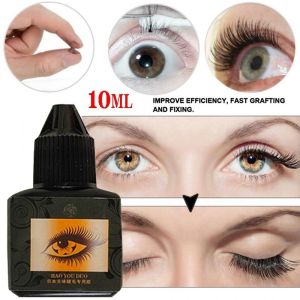 ★COD & Ready Stock★ 10ML Black Adhesive Long-lasting Nature Fast Drying Individual Eyelashes Extension Glue Eye Makeup Tools