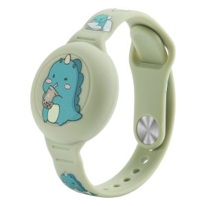 LYMEDIA Silicone Silicone Strap Waterproof Case Bracelet Kids Bracelet Cartoon Child Wristband for Apple Airtag