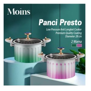 Panci Presto Low Pressure Roman Cauldron Kapasitas 8 Liter Diameter 28cm