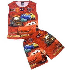 Happy Baby Kids Character/Cars Terno Sando+Shorts For Boy Set Summer Sando