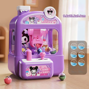 Catch Doll Machine Adjustable Clip Toy Machine Kids Interactive Educational Ball Grabber Birthday Gift Mainan