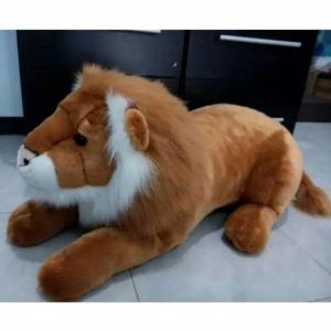 BONEKA KUCING SINGA MACAN HARIMAU JUMBO BESAR KARAKTER BINATANG MAINAN KADO BANTAL GULING SOUVENIR