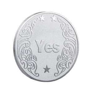 Yes or No Coin Decision Choose Decision Coin YES-NO Lucky Toy Coin Luck Coin Decision Coin