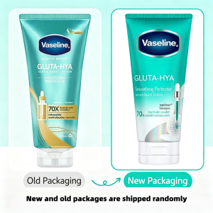Vaseline Gluta-Hya Hyaluronic Glow Body Lotion 330ml - Deep Moisturizing Smooth & Bright Skin Pro-Age Restore 70x Hydration Deep Lock Moisture Brighter Glow Radiant Healthy Skin