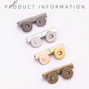 Set 4 Cặp Khóa Nam Châm Gắn Túi Không Cần May – Khóa Cúc Nam Châm Cho Ví Túi Phụ Kiện Handmade