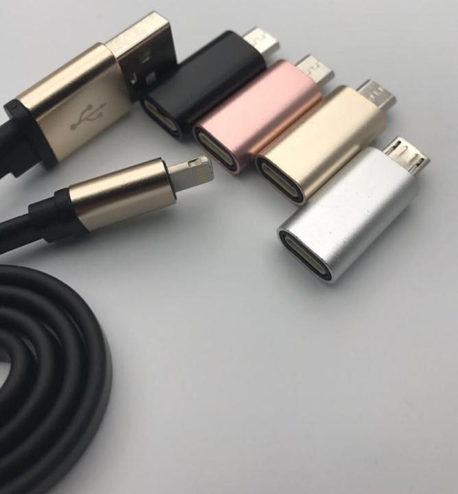 Đầu chuyển đổi từ Lightning ios - USB to Lightning sang android Micro USB