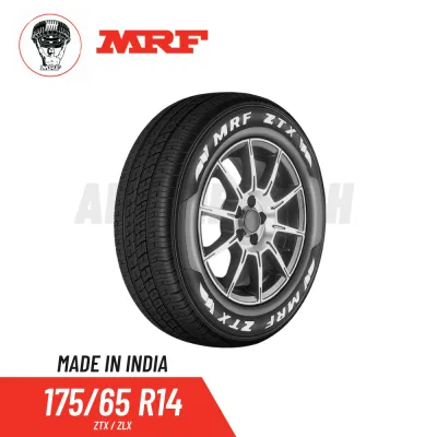 MRF Tire 175/65 R14 82H - (Made in India) - Heavy Duty Tires B2