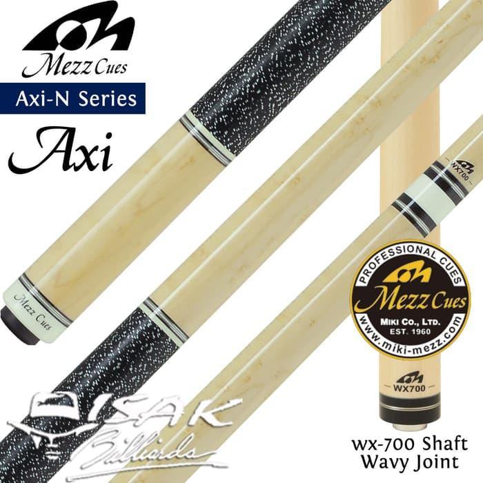 Mezz Axi-N Cue - WX700 Wavy Joint Kamui Billiard Stick Biliar Stik