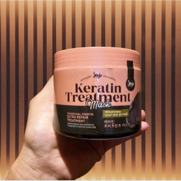 Joji Keratin Treatment Mask 300 กรัม และ 50 กรัม ทรีตเมนต์ผม เคราติน ...