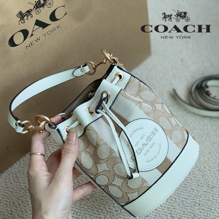 Leather Handbag Lazada Handbag Coach Baru Coach Tas Wanita Mini