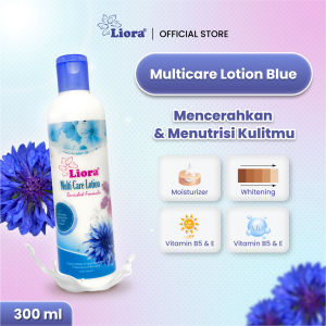 LIORA Whitening Body Lotion (Blue) | Handbody Pencerah Kulit