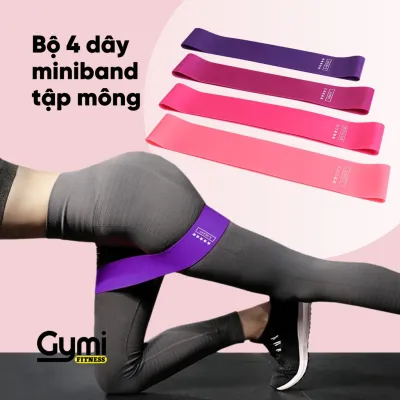 Bộ 5 Dây Kháng Lực Tập Mông Đùi [Hàng Có Sẵn] - 5DayTapMong