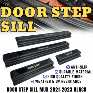 OCAS SIDE STEP SILL MUX 2021-2023 BLACK (12402)