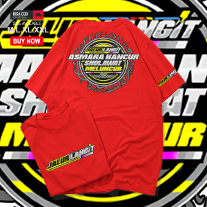 Kaos JALUR LANGIT V11 (Asmara Hancur Sholawat Meluncur) / Kaos Kata Kata / Kaos Islami / Kaos Keren / Kaos Viral / Kaos Distro Premium
