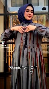 new gamis twill bg collection terbaru
