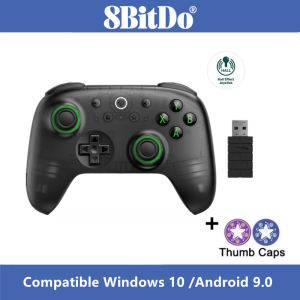 8BitDo Transparent Black Ultimate 2C 2.4G Wireless Gamepad Gaming Controller for WindowsAndroid Hall Effect Windows 10