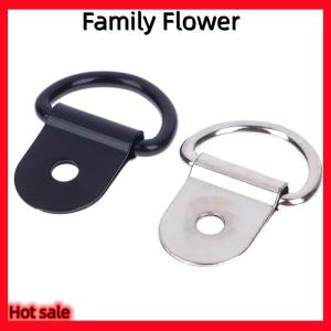 Family Flower Flash Sale 10 cái thép không gỉ D hình dạng kéo móc Tie xuống Neo vòng sắt hàng hóa Tie xuống vòng cho rơ moóc RV thuyền phụ kiện