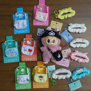 ZEEMIN anime Hello Kitty My Melod Doll Clothes Kuromi Kawaii girl decorate Hair belt Shoulder bag Multiple models ins Accessories Gift