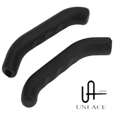 1 Pair Bicycle Grip Silicone Shock-absorbing non-slip soft cycling UNI ACE