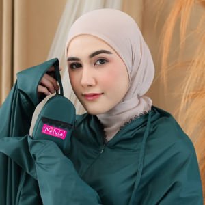Mukena Traveling Multifungsi Parasut Premium dengan Tasbih dan Sajadah