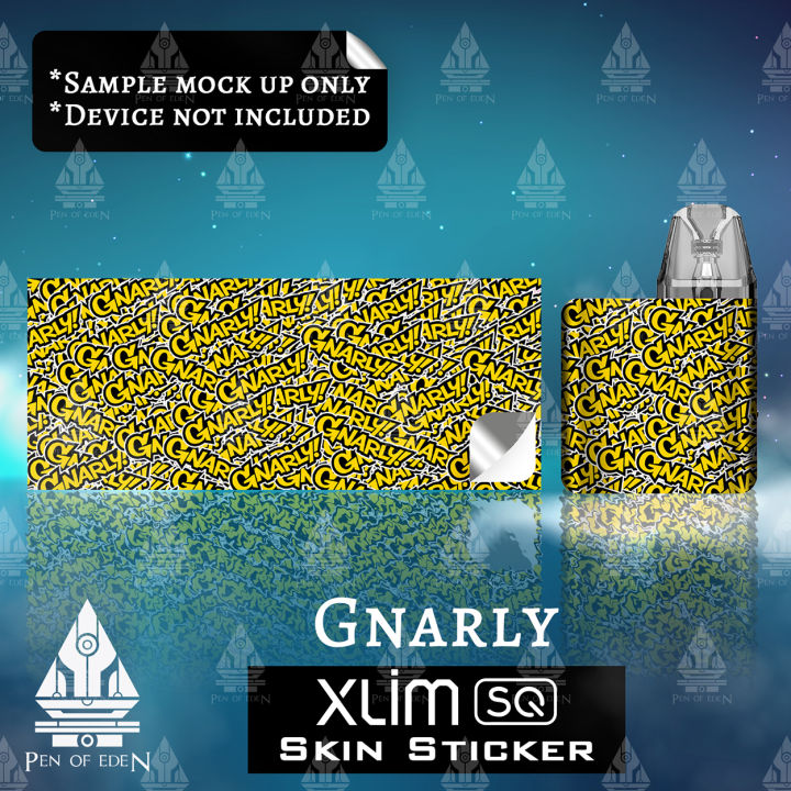 oxva xlim sticker Xlim SQ Stickers Wraps OXVA – Choppa Vapes main image 1