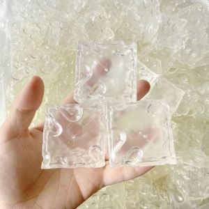 LZHDP MALL Transparent DIY Empty Ball Skin Soft TPR Cheese DIY Pressure Ball Kit Creative Slow Rebound Handmade Ball Skin Adults Beginners