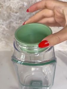 Portable Plastic Salad Pod All-In-One Container Side Open Leakproof Salad Container Oats Container with Fork 沙拉收纳罐