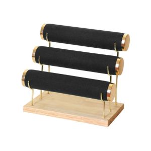 Rak Display Tempat Perhiasan Aesthetic Detachable Bracelet Holder Three Tier Racks Jewelry Display Stand Tempat Perhiasan 3 Tingkat