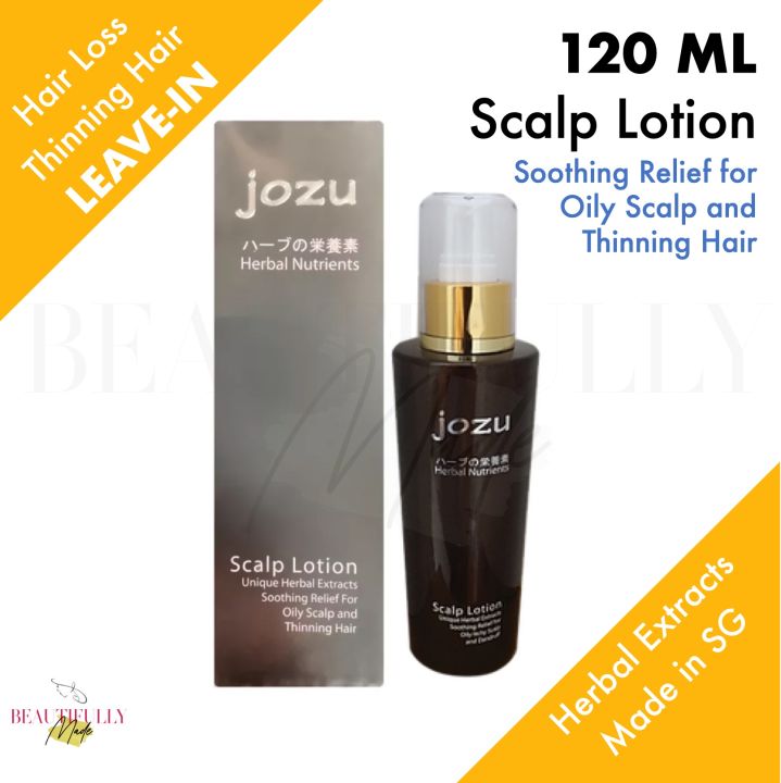Jozu Scalp Lotion 120ml Hair Tonic For Healthy Scalp, Relieves Itch, Promotes Blood