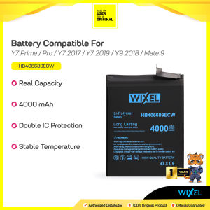 WIXEL Baterai Huawei HB406689ECW Y7 Prime Pro 2017 2019 AL20 Y9 2018 Mate 9 Pro Honor 8C 8+ 8 Plus Batre Batrai Battery HP Double Power Original Ori