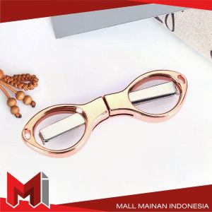 MallMainan-C1199 Gunting Lipat Portable Bahan Stainless Steel / Gunting Lipat Mini Gunting Travel