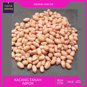 Kacang Tanah Mentah Super 1 Kg Kacang Tanah Super Jumbo Random Kacang Suuk
