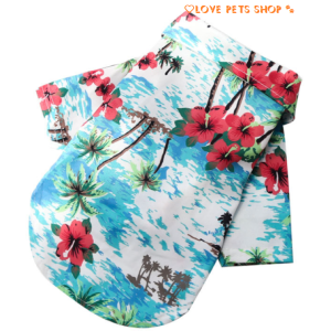 Áo cho Chó Mèo thời trang Hawai (mẫu mới) - Love Pets Shop