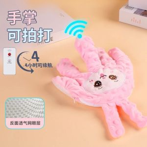 Baby Clapping Hands Release Moms Hands/Soothing Palm/Sleeping Pillow/Electric Baby Soothing Palm with Remote Control