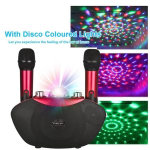 Dual Wireless Bluetooth Speaker Mobile Wireless Karaoke Speaker