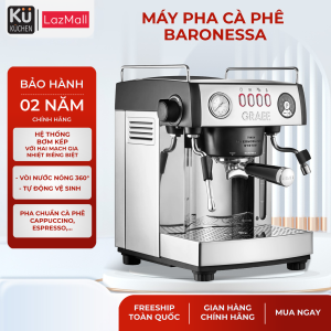 MADE IN GERMANY Máy pha cà phê baronessa từ GRAEF | Phân phối bởi KUCHEN VIỆT NAM