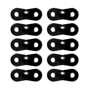 RGFV 10pcs Hợp kim nhôm Thiết bị cắm trại Dành cho Đinh lều Khóa Khóa Dây chống trượt Chốt khóa điều chỉnh Nút chặn xương cá Mái hiên Đinh khóa dây gió Khóa dây lều Khóa dây Dây căng lều Nút chặn đậu phộng dây gió