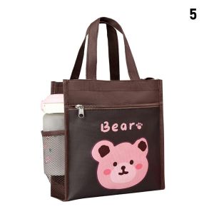 OWMXZL 1Pcs Storage Bag Insulated Thermal Bag Picnic Travel Breakfast Organizer Cooler Warm Box Waterproof Cute Lunch Bag Kid Student