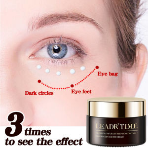Eye cream for dark circle and eyebag Eye cream serum collagen anti wrinkle and aging Dark circle remover Herbal Essence Eye bag removal cream Eye care remover fat particles eye lifting Moisturizing cream 30ML