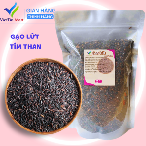 Gạo Lứt Tím Thảo Dược Viettin Mart 1kg