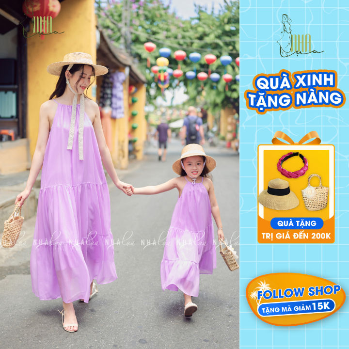 Váy đôi đi biển mẹ và bé | Shopee Việt Nam