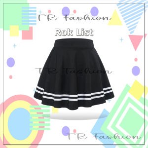 Rok Anak Pendek list/Rok Korean terbaru/Rok anak Tari/Pentas