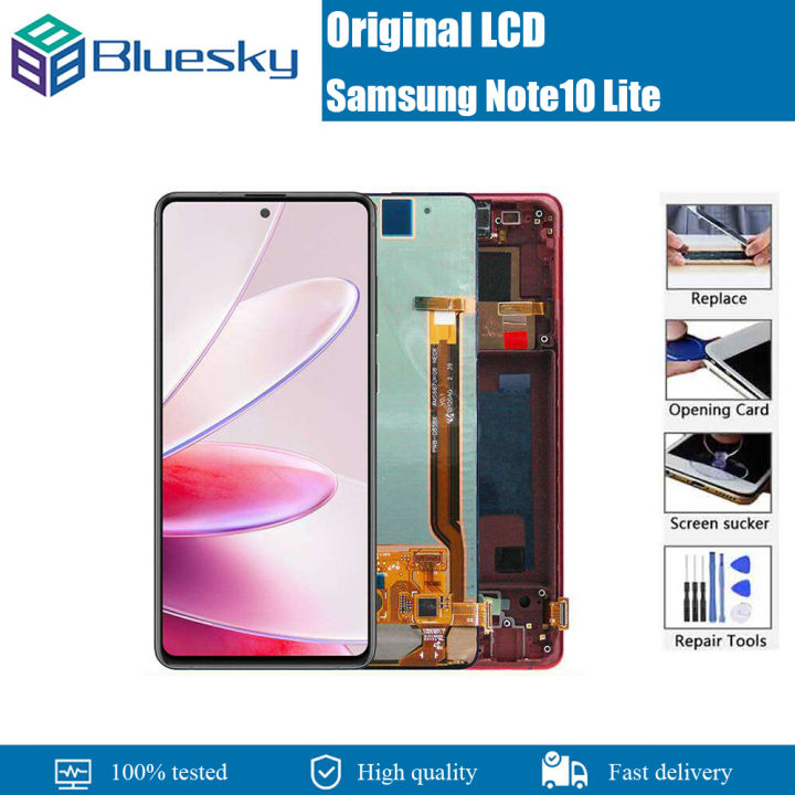 Original LCD For Samsung Galaxy Note 10 Lite Lcd Display Touch