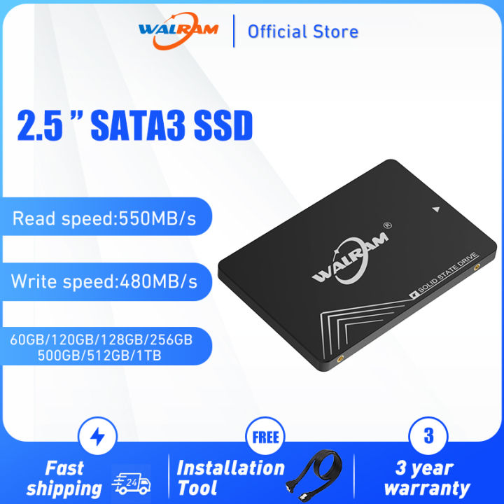 Walram 120GB 128GB 240GB 256GB Internal Solid State Drive 2.5 Hard Disc ...