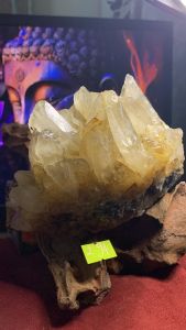 Ổ đá Thạch Anh tinh thể lemurian pha lê dùng để thanh tẩy tự nhiên thiên nhiên năng lượng vũ trụ cao mã 294