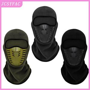 JCSYFAC Motorcycle Mask Fleece Thermal Face Mask Keep Warm Moto Riding Balaclava Motorbike Biker Winter Windproof Ski Mask Men Women