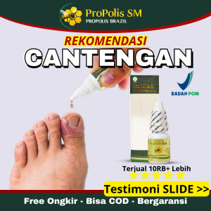 Obat Sakit Jempol kaki Cantengan ibu Jari Infeksi Peradangan Nyeri Nanah Pada Kuku Tetes Propolis