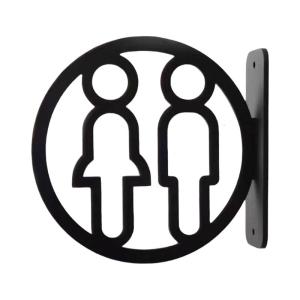 Nam Nữ phòng tắm chỉ số dấu hiệu nhà vệ sinh công cộng đánh dấu Dễ dàng lắp đặt nhà vệ sinh mảng bám nhà vệ sinh biểu tượng biển báo