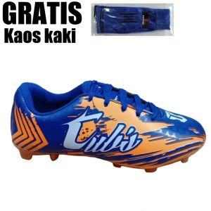 Sepatu Bola Sepatu Sepak Bola Anak Laki Laki Usia 6 - 10 Tahun PAUD TK SD SMP No.28 29 30 31 32 33 34 35 36 37-KIDZTUBS1638112523