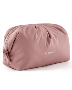 BAGSMART Makeup Bag Large Capacity Cosmetic Bags for Women Wide-open Make Up Pouch Travel Essentials Toiletries Accessories2026